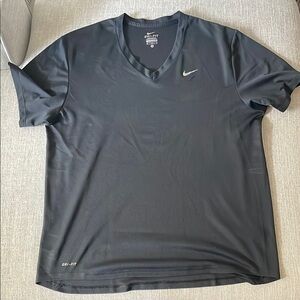 Free with purchase - Nike Men's Black Dri-FIT V-Neck Tee